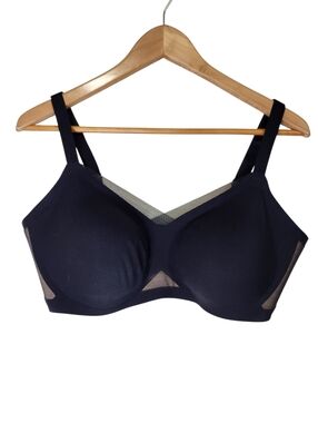 Honeylove CrossOver Wireless Black Bra 1X 40C/D
